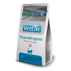 FARMINA VET LIFE - CAT Dry HYPOALLERGENIC Pork&Potato ADULT 400 g