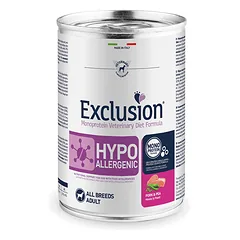 Exclusion Hypoallergenic konservai šunims su kiauliena ir žirniais 400 g — 2 nuotrauka