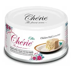 Cherie Cat Kitten Chicken Pate 80 g nuotrauka