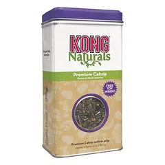 KONG Cat Naturals Premium Catnip džiovinta kačių mėta žaislų papildymui katėms, 56,7 g