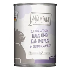 MjAMjAM bandomasis rinkinys 6 x 400 g, drėgnas maistas katėms, 400 - 499 g — 5 nuotrauka