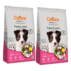 CALIBRA Dog Premium Line Puppy&Junior 24 kg (2 x 12 kg)