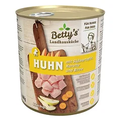 Betty's Landhausküche -Hund- Huhn Süßkartoffel