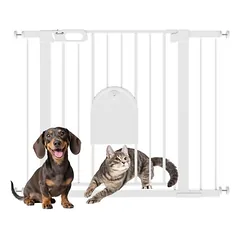 PawHut durų apsauginė užtvara, Mažiems 5–10 kg — 4 nuotrauka