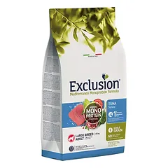 Exclusion Mono Protein Mediterraneo sausas pašaras didelių veislių šunims su tunu, L, 12 kg