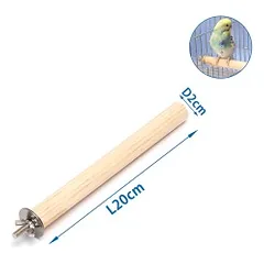 Nobleza tiesi lakta paukščiams, 20 cm — 4 nuotrauka