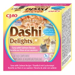 Ciao Dashi Delights tunas su lašiša sultinyje katėms, 70 g — 2 nuotrauka