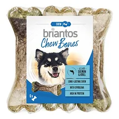 Briantos Chew Bones Lachs & Krill für Hunde
