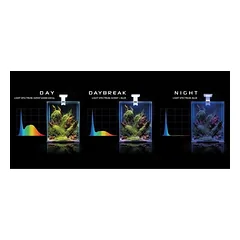Aquael Shrimp Set Smart Day&Night 30 White akvariumas su įranga krevetėms 30 l — 4 nuotrauka