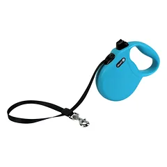 Alcott Wanderer automatinis pavadėlis 5m mėlynas - automatinis šuns pavadėlis, mėlynas