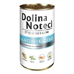 Dolina Noteci PREMIUM konservai su ėriena suaugusiems šunims 6×400 g