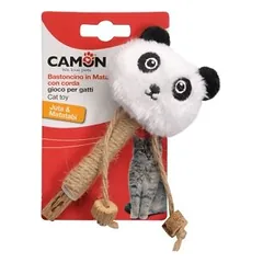 Camon Matatabi ir pliušinis žaislas katėms su džiuto virve, 14 cm