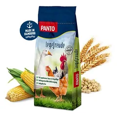 PANTO Legefreude – Hühnerfutter für die gesamte Legeperiode mit Vitaminen