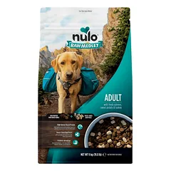 Nulo Raw Medley sausas šunų maistas, su kalakutiena, lašiša ir saldžiosiomis bulvėmis 9kg