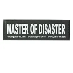 Julius - K9 Master of Disaster ženkliukas 2 vnt. - Velcro užsegimas Julius K9 petnešoms