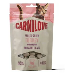 Carnilove Freeze-Dried Snack Turkey skanėstai katėms 40g