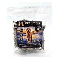 Real Dog Snacks Baltic Sprats 200 g — 2 nuotrauka