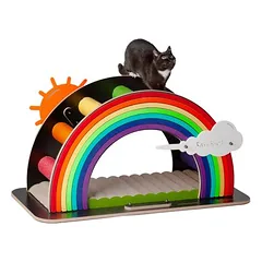 Canadian Cat Company draskyklė RAINBOW, laipiojimo lankas, Pakaitinė dalis: draskymo lenta — 2 nuotrauka