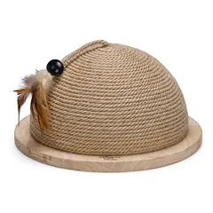 Designed by Lotte Halber Kratzball Vivi aus Holz