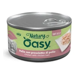 Oasy Natury Soft Jelly konservai su vištiena ir kumpiu šunims