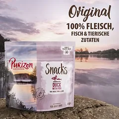 Purizon Snack Ente mit Fisch - getreidefrei