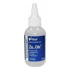 Vetfood MAXI/GUARD Zn4.5 Otic natūralus ausų priežiūros tirpalas, 59 ml