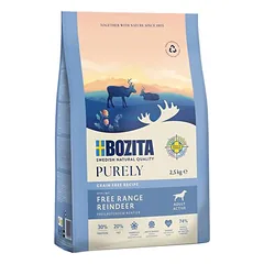 Bozita Dog Purely su šiaurės elniu, sausas maistas šunims