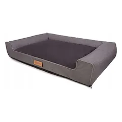 DOGESTE XL vandeniui atsparus šunų guolis-sofa su nemokamu siuvinėjimu, 100 × 65 cm — 2 nuotrauka
