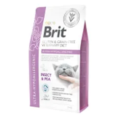 Brit GF Veterinary Diets Cat Ultra-Hypoallergenic sausas maistas katėms