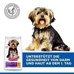 Hill's Science Plan Sensitive Stomach & Skin Adult 1+ Small & Mini su vištiena, sausas maistas šunims, 5 - 9,9 kg — 4 nuotrauka