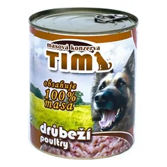Timas šuo paukštiena, konservuoti 800 g