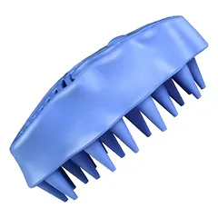 KONG Dog masažinis šepetys Zoom Groom šunims, Mėlyna: L 12 x B 7,5 x H 4 cm — 2 nuotrauka