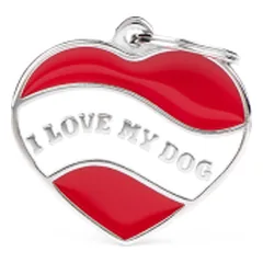 My Family I Love My Dog graviruojamas pakabukas šunims