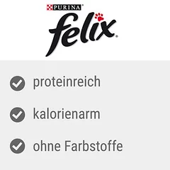 Felix Tasty Nuggets su jautiena ir ėriena, skanėstai katėms, 125 - 249 g — 2 nuotrauka