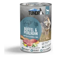 Tundra Dog konservai su buivoliena ir perlinės vištos mėsa šunims - Zoobazė nuotrauka
