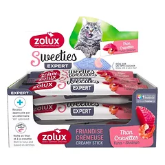 Zolux Laižomas skanėstas Sweeties Expert su Tunu ir Krevetėmis 14g photo