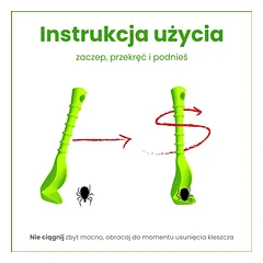 Zenpet Tick Tornado - Erkių šalinimo kabliukai 2 vnt., 2szt — 2 nuotrauka