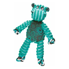 KONG Floppy Knots Hippo patvarus pliušinis žaislas šunims M/L — 3 nuotrauka