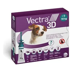 Vectra 3D für Hunde von 4 bis 10 kg