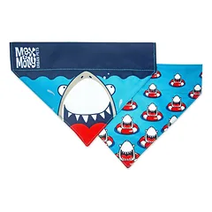 Max & Molly dvipusis šalikėlis Frenzy the Shark - dvipusis šalikėlis šunims — 3 nuotrauka