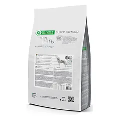 Nature's Protection Superior Care visų dydžių ir amžiaus grupių baltakailių šunų sausas pašaras su baltos žuvies baltymais ir ryžiais, 10 kg — 5 nuotrauka