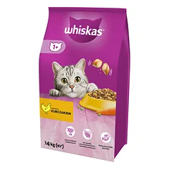 WHISKAS Adult su vištiena ir daržovėmis 14 kg