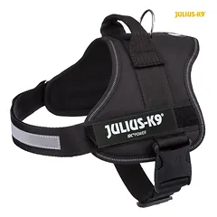 K9®Powerharness, M/0: 58–76 cm/40 mm, black parduotuvėje petbaze.lt