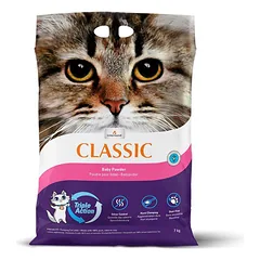 Intersand Extreme Classic Baby Powder aglomeruojantis kraikas katėms, 14 kg
