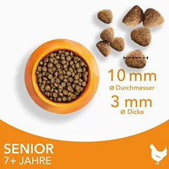 IAMS Advanced Nutrition Senior Cat 7+ su vištiena, sausas maistas katėms, > 10 kg — 5 nuotrauka