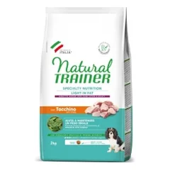 Natural Trainer Light Mini sausas pašaras mažų veislių suaugusiems šunims su kalakutiena
