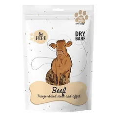 PAKA ZWIERZAKA PEPE Freeze-dried liofilizuota jautiena 60g
