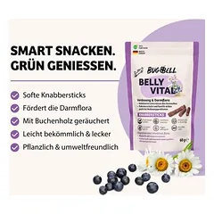 BugBell kramtomosios lazdelės Belly Vital, skanėstai šunims, 50 - 79 g — 5 nuotrauka