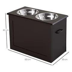 Maitinimo dubenėliai 60 x 30 x 41 cm — 3 nuotrauka