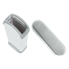 TRIXIE pūkų surinkimo šepetys su talpa 33 cm baltas/pilkas — 2 nuotrauka